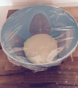 Proving the dough
