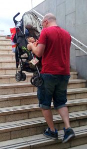 Carrying stroller