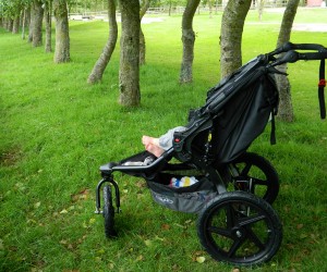 big wheel pushchair