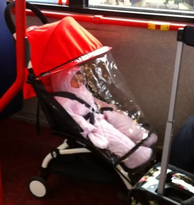 Babyzen Yoyo on London bus